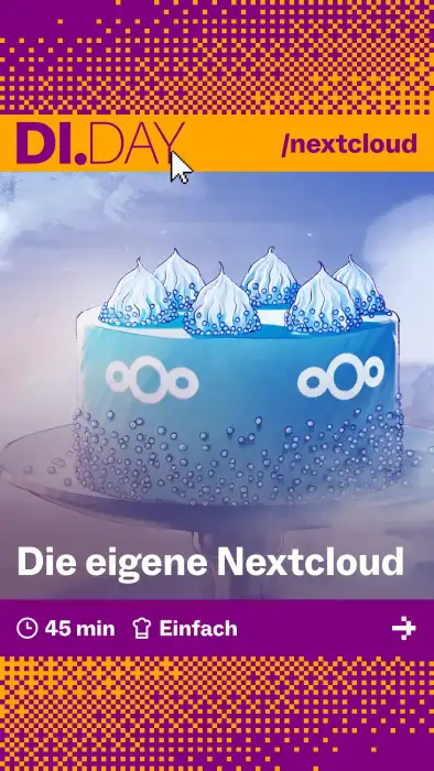 Die eigene Nextcloud, 45 min, Einfach